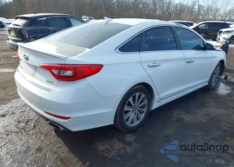 2015 Hyundai Sonata Sport из США, поврежденный, VIN 5NPE34AF8FH078447